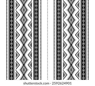 Geometric ethnic oriental seamless pattern traditional Design for background, carpet, wallpaper, clothing, wrapping, Batik, fabric, Vector, illustration, embroidery style, sadu.