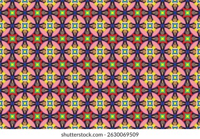 Geometric ethnic oriental seamless pattern traditional Design for background,carpet,wallpaper,clothing,wrapping,Batik,fabric,Vector,illustration,embroidery style.
