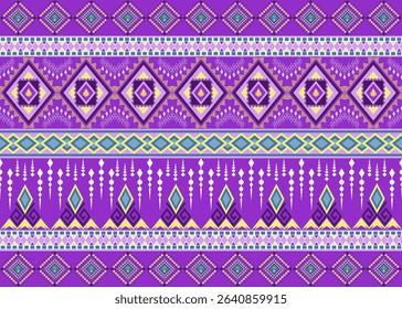 Geometric ethnic oriental traditional pattern