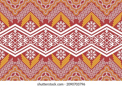 Geometric ethnic oriental traditional pattern.Figure tribal embroidery style.Design for wallpaper,clothing,wrapping,fabric,vector illustration.