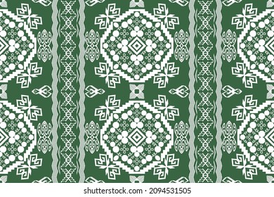 Geometric ethnic oriental traditional pattern.Figure tribal embroidery style.Design for wallpaper,clothing,wrapping,fabric,vector illustration.