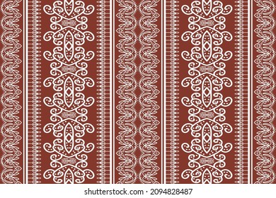 Geometric ethnic oriental traditional pattern.Figure tribal embroidery style.Design for wallpaper,clothing,wrapping,fabric,vector illustration.