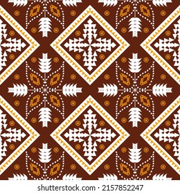 Geometric ethnic oriental traditional pattern.Figure tribal embroidery style.Design for background,wallpaper,clothing,wrapping,fabric,vector illustration.