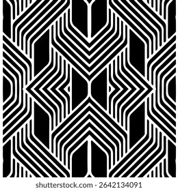 Geometric ethnic original linear black white pattern. Template, stencil for laser cutting metal, wood carving, coloring, stained glass, logo. Ornaments of the East, Asia, India, Mexico, Aztec, Peru.