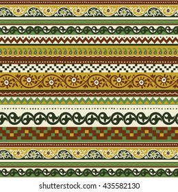 geometric ethnic ornament background