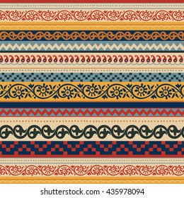 geometric ethnic ornament background