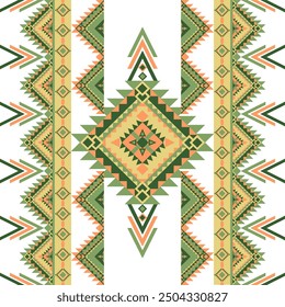 
Geometric ethnic pattern. Abstract ethnic geometric pattern design for fabric, carpet, tile, clothing, embroidery, wallpaper, and background.
