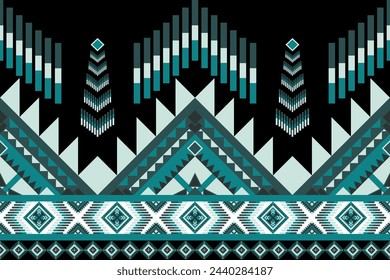 Geometric Ethnic pattern ,abstract tribal seamless for background.