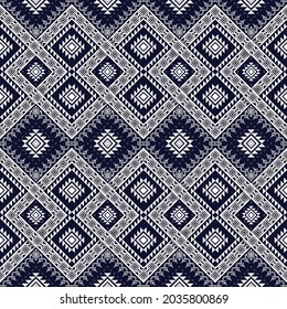 Patrón étnico geométrico. Moqueta de tela azteca mandala adorno boho chevron decoración textil. Tradición indígena indígena indígena indígena indígena tribal de pavo, bordado tradicional, ilustraciones vectoriales orientales.