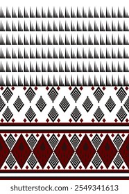 Patrón étnico geométrico, Fondo geométrico, diseño navajo, nativo americano, diseño de color, diseño asiático, Fondo de pantalla, decoración de interiores.