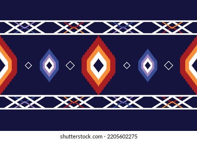 Geometric ethnic pattern background. Pattern for wallpaper, carpet, wrapping, fabric, textile