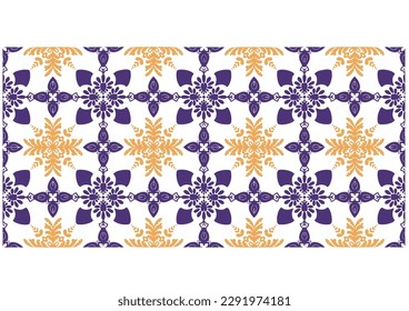 geometric ethnic pattern blue pink on white background design for textile fabric rug decor drapery seamless vector illustration design