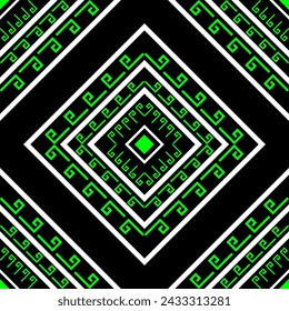 Geometric ethnic pattern. Geometric ethnic pattern can be used in fabric design for clothes, wrapping, textile, embroidery, carpet
