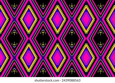 Patrón geométrico étnico oriental sin costuras. Se puede utilizar en el diseño de la tela para la ropa, textil, envoltura, fondo, papel pintado, batik, alfombra, estilo de bordado