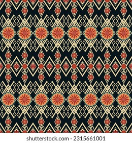 Geometric ethnic pattern design for asian fabric
, clothing, fabric, batik, knitwear, embroidery, Ikkat, pixel pattern.