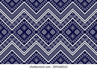 Geometrisches ethnisches Muster. Azteken Stoffteppich Mandala Ornament native Chevron Textil Dekoration Tapete. Stammtisch-Truthahn Afrikanischer traditioneller Stickereien, Vektorgrafik-Hintergrund 