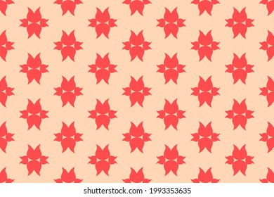 Geometric ethnic pattern design for background or wallpaper and clothing.