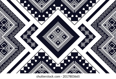 Geometric ethnic pattern design for background, fabric, clothing, wrapping, textile, texture, carpet, decoration, batik, boho, native vector illustrations traditional embroidery orientalist wallpaper 
