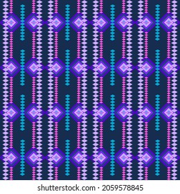 geometric ethnic pattern design for background