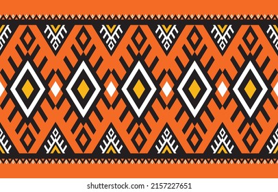 Geometric ethnic pattern design for background, boho motif, maya, aztec ornament illustration.