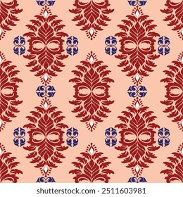 Geometric Ethnic Pattern Design Background or Wallpaper.