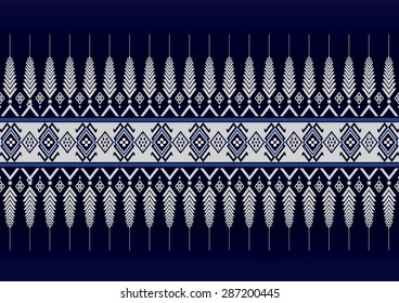 Geometric ethnic pattern design for background or wallpaper.