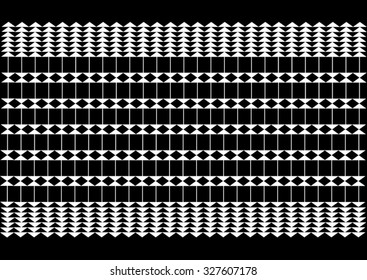 Geometric ethnic pattern design for background or wallpaper and clothing . 