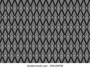 Geometric ethnic pattern design for background or wallpaper and clothing .
