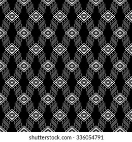Geometric Ethnic  pattern design for background or wallpaper.