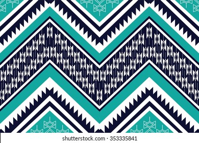 Geometric Ethnic  pattern design for background or wallpaper.