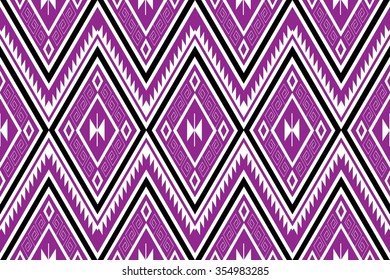 Geometric Ethnic  pattern design for background or wallpaper.