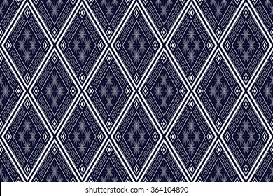 Geometric Ethnic pattern design for background or wallpaper.