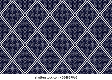 Geometric Ethnic pattern design for background or wallpaper.