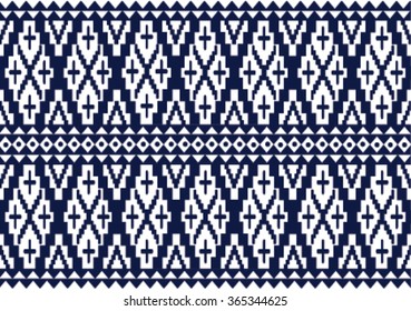 Geometric ethnic pattern design for background or wallpaper and clothing. 