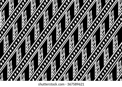 Geometric Ethnic pattern design for background or wallpaper.