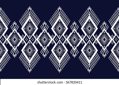 Geometric Ethnic pattern design for background or wallpaper.