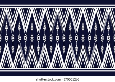 Geometric Ethnic pattern design for background or wallpaper.