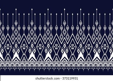 Geometric Ethnic pattern design for background or wallpaper.