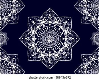 Geometric ethnic pattern  design for background or wallpaper.