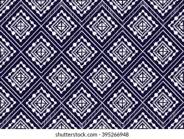 Geometric ethnic pattern design for background or wallpaper and clothing. 