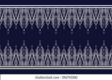 Geometric Ethnic pattern design for background or wallpaper.