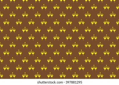 Geometric Ethnic pattern design for background or wallpaper.