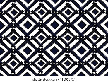 Geometric ethnic pattern design for background or wallpaper and clothing. 