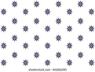 Geometric ethnic pattern design for background or wallpaper and clothing. 