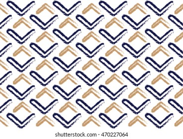 geometric ethnic pattern design for background or wallpaper and clothing .
