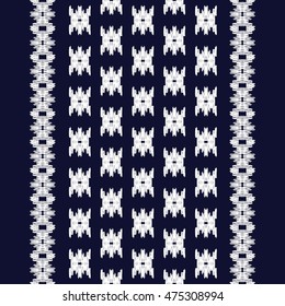 Geometric Ethnic pattern design for background or wallpaper.