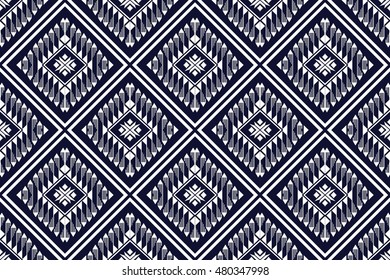 Geometric Ethnic pattern design for background or wallpaper