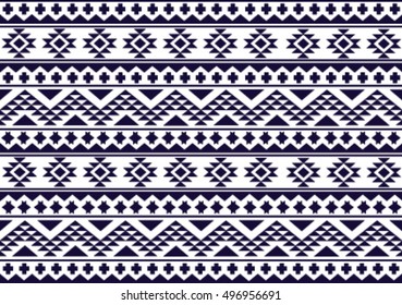 Geometric ethnic pattern design for background or wallpaper and clothing.