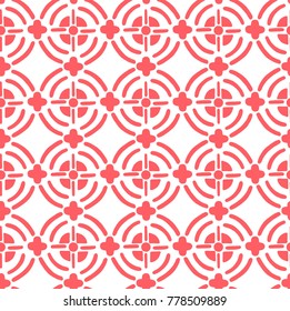 
Geometric ethnic pattern design for background or wallpaper and clothing.