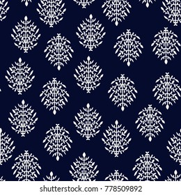 
Geometric ethnic pattern design for background or wallpaper and clothing.